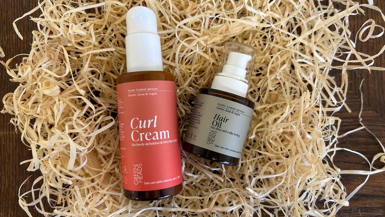 Recension: Green Heads Hair Oil och Curl Cream