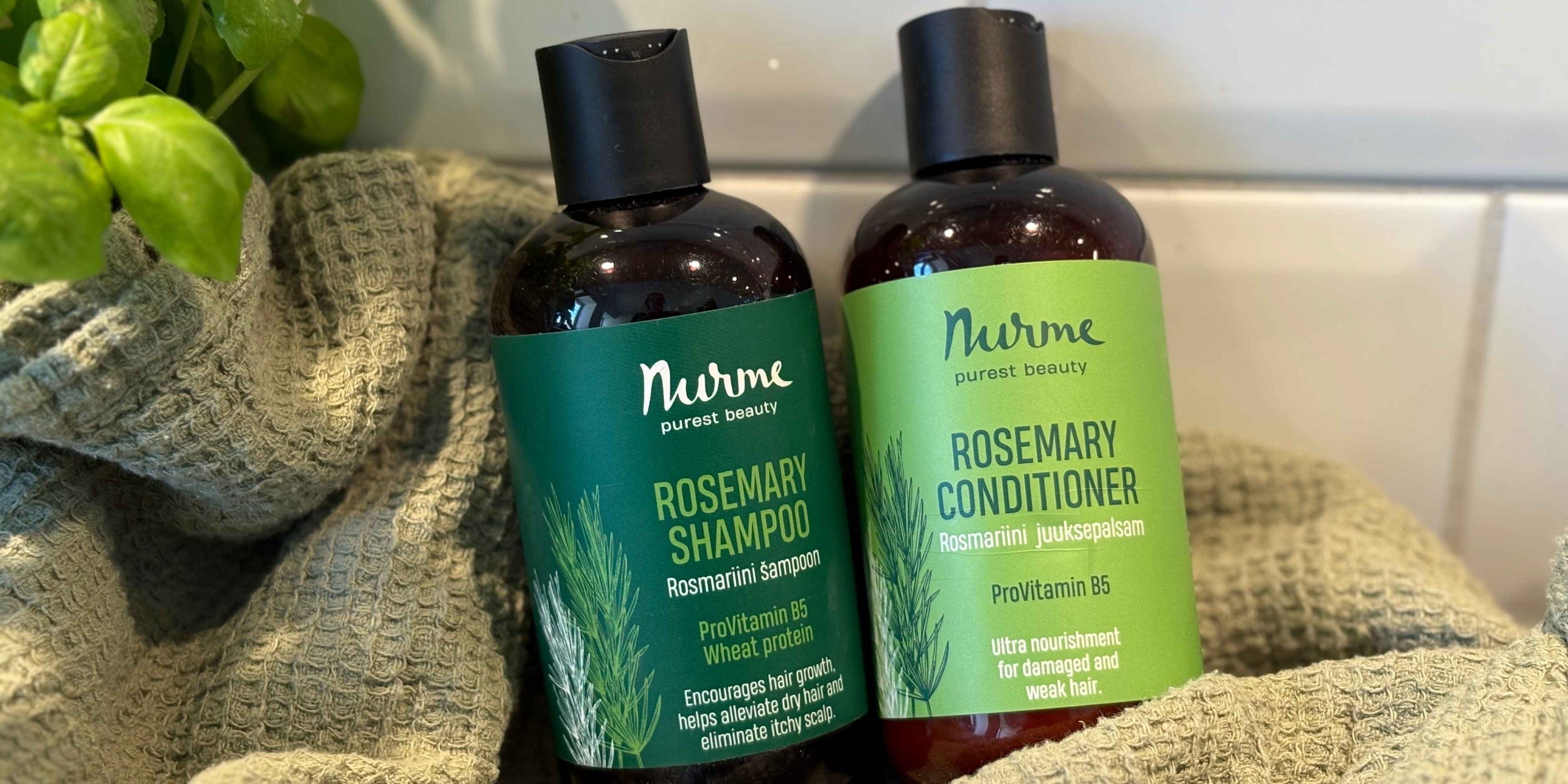 Recension: Nurme ProVitamin B5 & Wheat Protein Shampoo och Conditioner Pro Vitamin B5