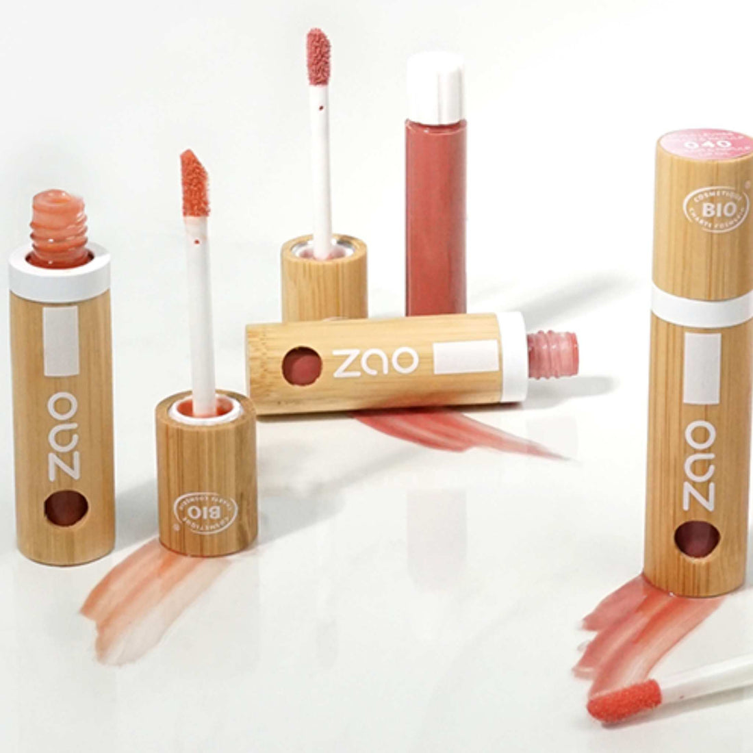 Zao Color & Repulp Lip Oil, Orange 042