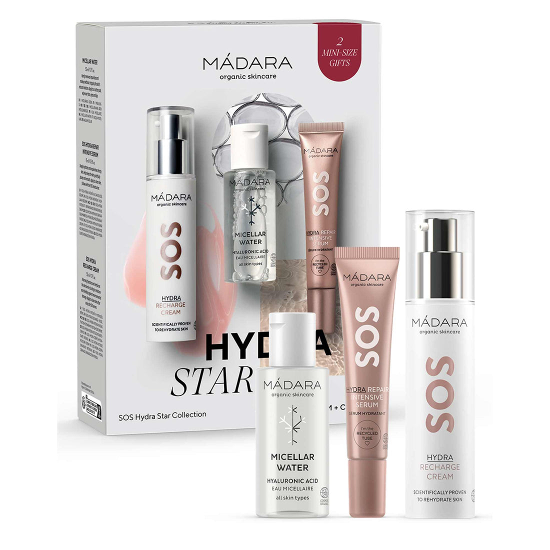 MÁDARA SOS HYDRA Star Collection set