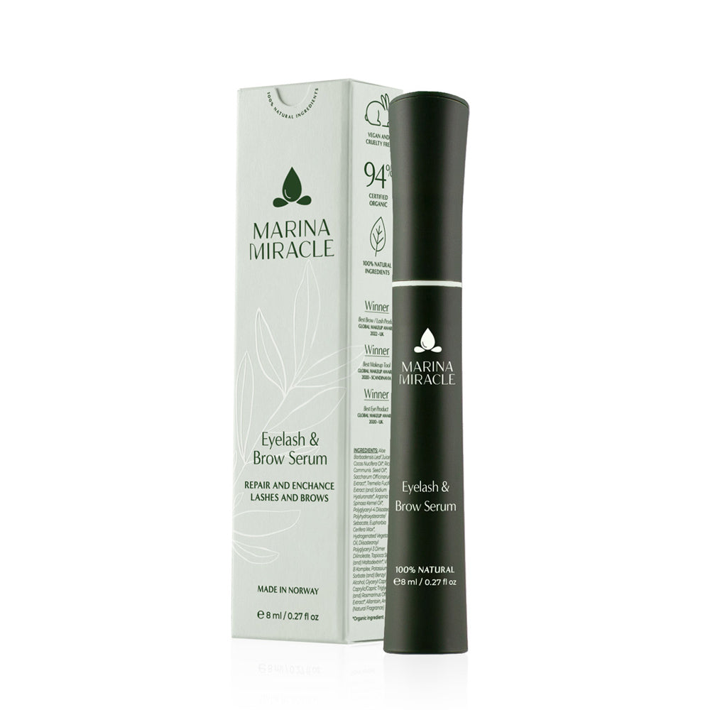 Marina Miracle Eyelash & Brow Serum, 10 ml