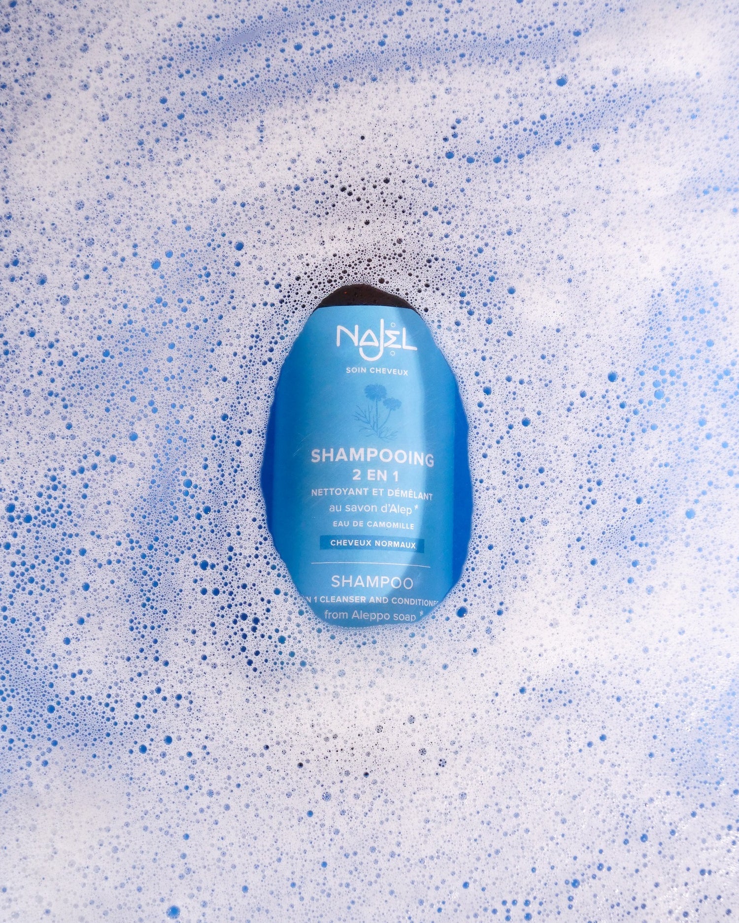 Najel Shampoo 2 in 1, Normal Hair, 500 ml