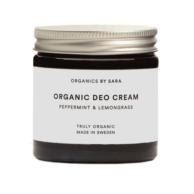 Organics by Sara Deo Cream Peppermint & Lemongrass