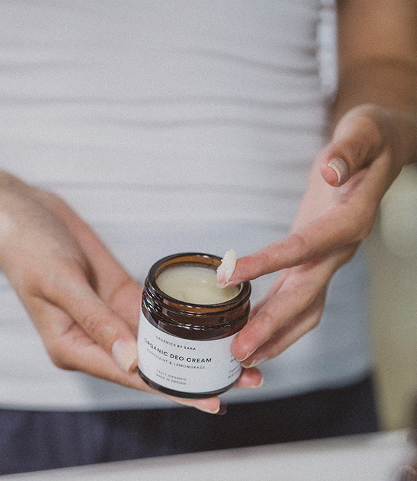 Organics by Sara Deo Cream Peppermint & Lemongrass