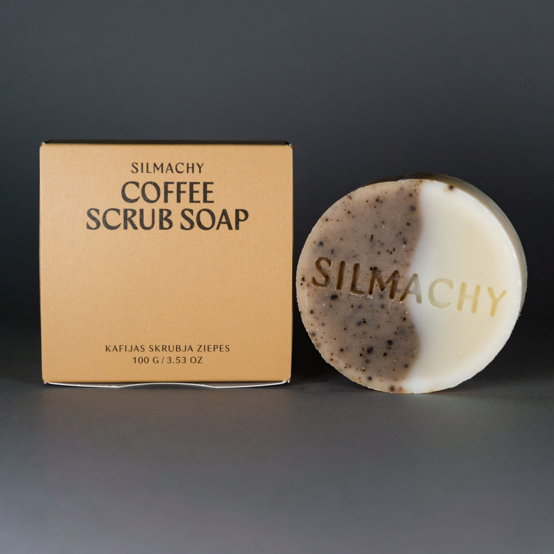 Silmachy Coffee Scrub Soap, 100g