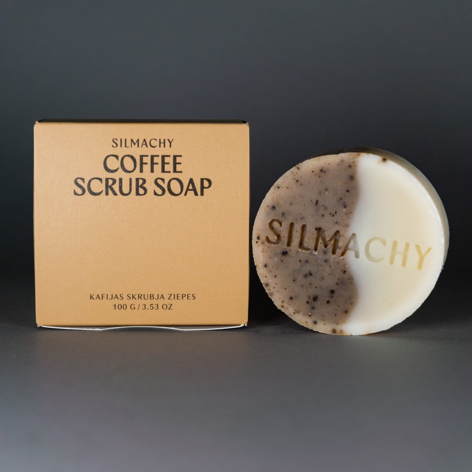 Silmachy Coffee Scrub Soap, 100g
