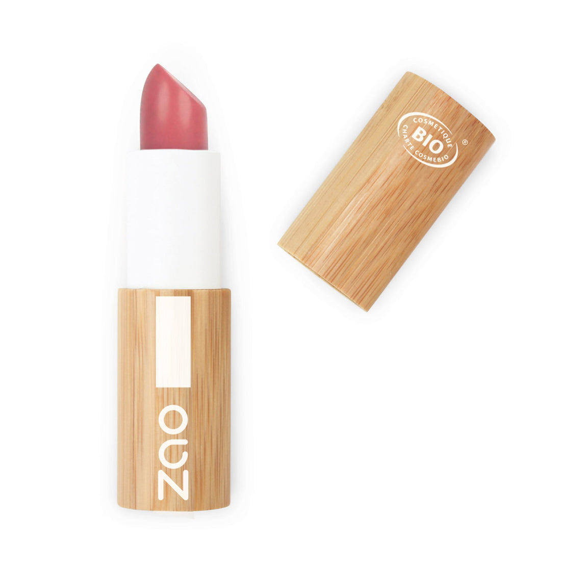 Zao Color & Repulp Lip Balm, Pink Nude 485