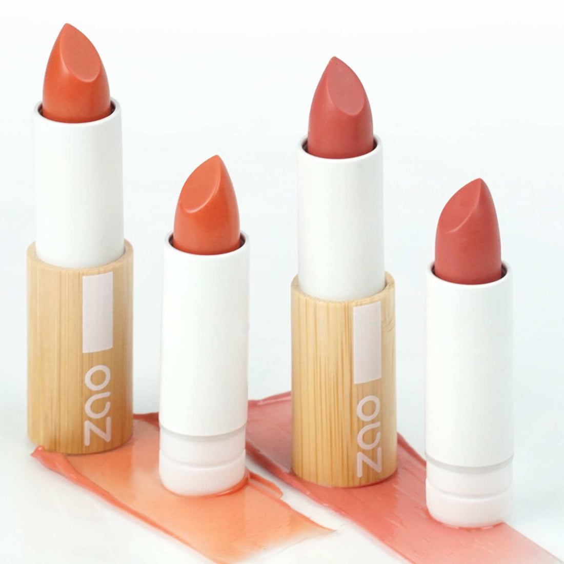 Zao Color & Repulp Lip Balm, Orange Nude 486