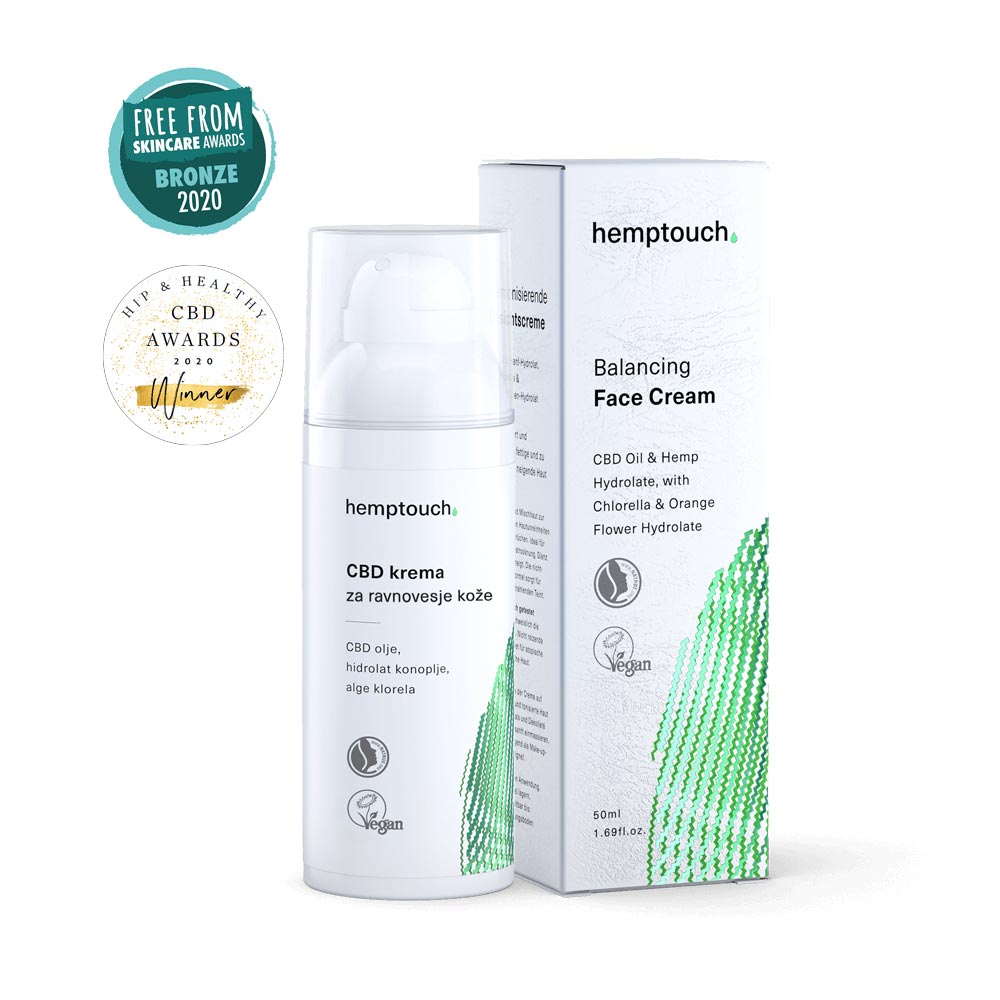 Hemptouch Balancing Face Cream, 50 ml