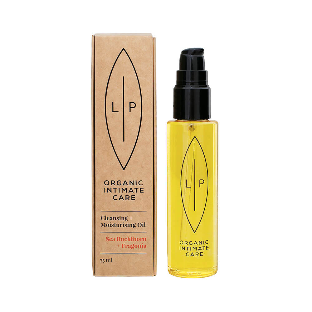 Lip Intimate Care Cleansing & Moisturising Oil, Sea Buckthorn + Fragonia