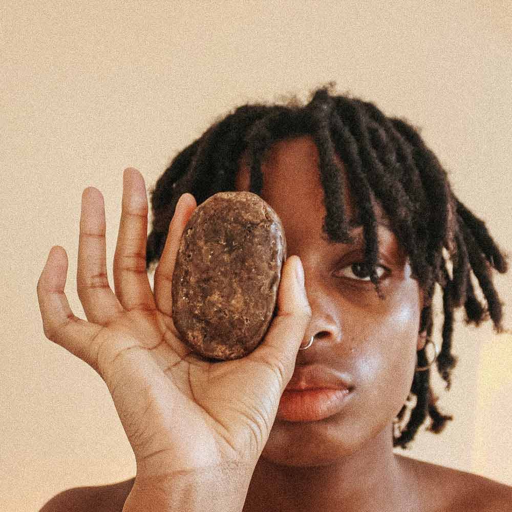 Loelle African Black Soap Bar, 150g