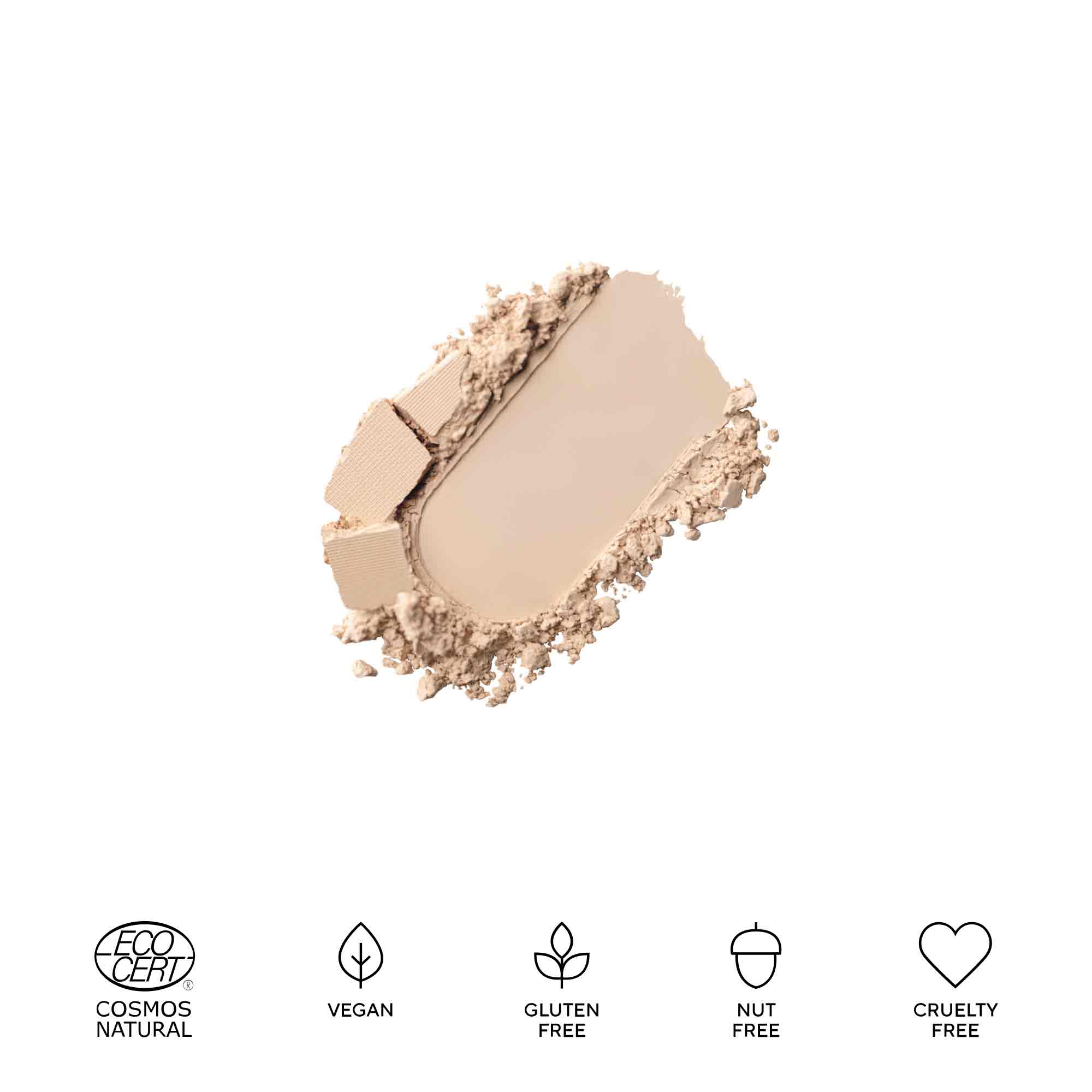 MÁDARA AIR EQUAL Soft Silk Mineral Powder, 1 FAIR