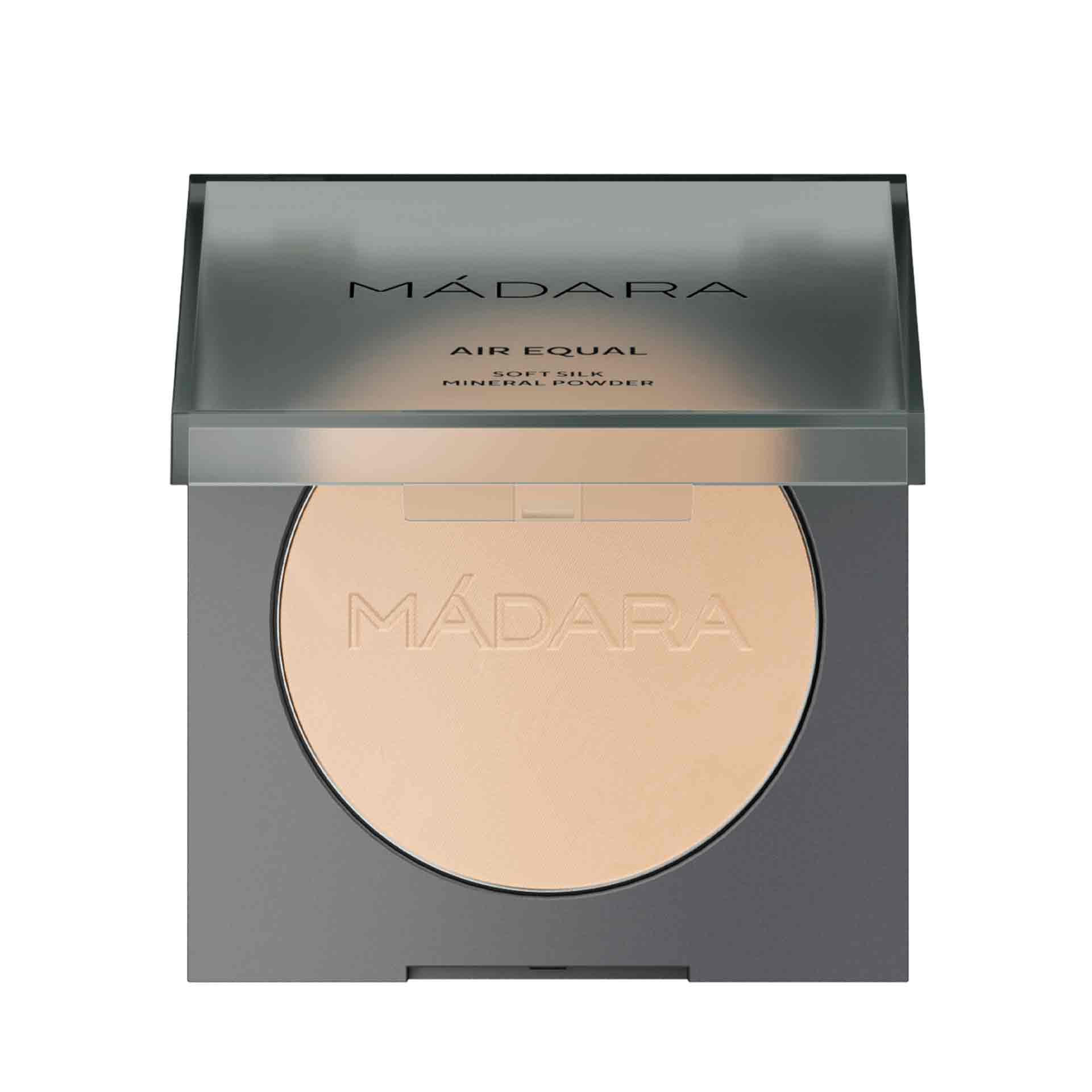 MÁDARA AIR EQUAL Soft Silk Mineral Powder, 1 FAIR