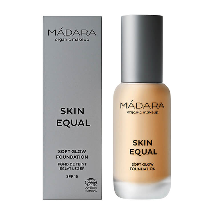 MÁDARA SKIN EQUAL Soft Glow Foundation - Golden Sand 50, 30 ml