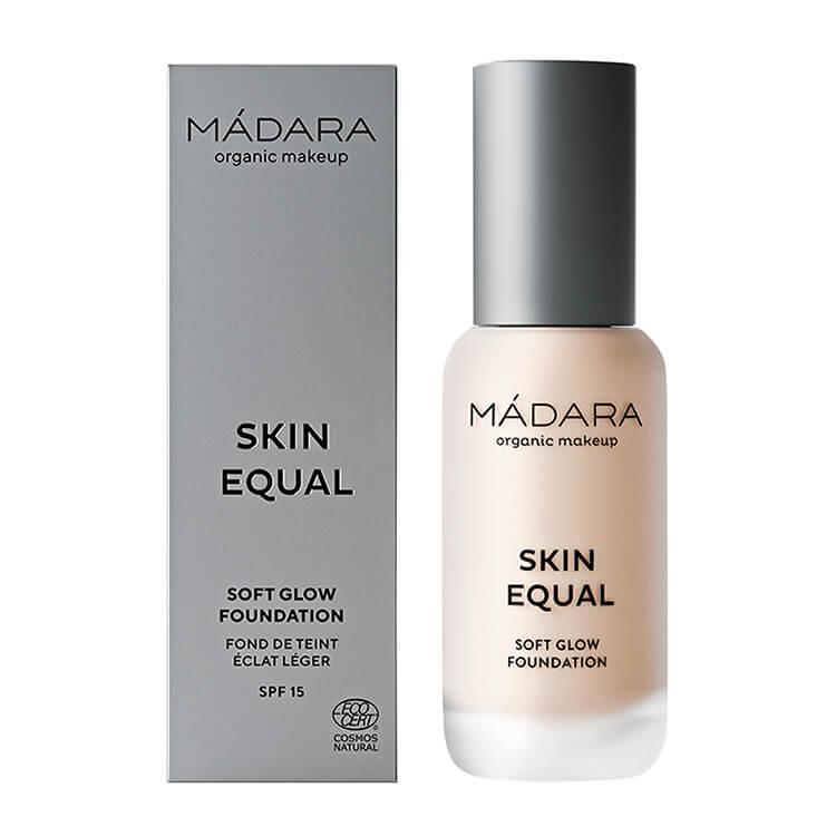MÁDARA SKIN EQUA Soft Glow Foundation - Porcelain 10 , 30 ml