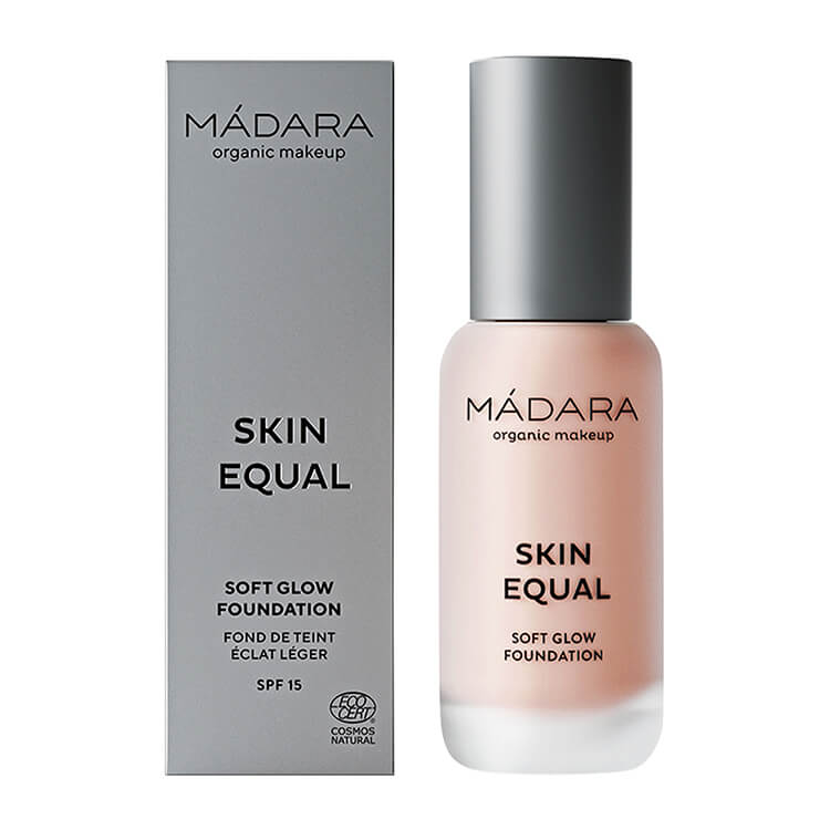 MÁDARA SKIN EQUAL Soft Glow Foundation - Rose Ivory 30, 30 ml