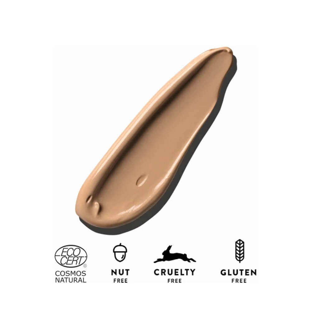 MÁDARA SKINONYM Semi-Matte Peptide Foundation, 40 SAND 30 ml