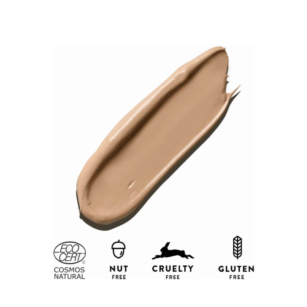 MÁDARA SKINONYM Semi-Matte Peptide Foundation, 35 TRUE BEIGE 30 ml