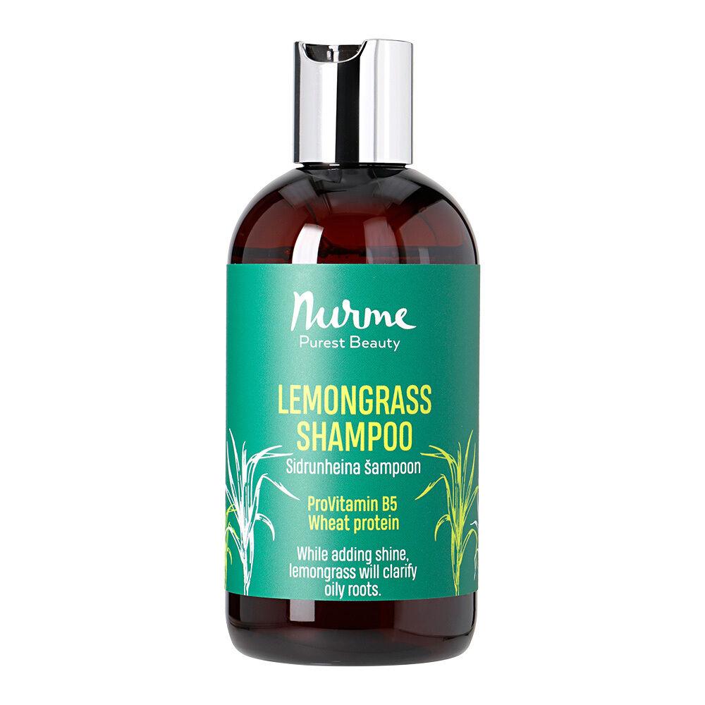 Nurme Lemongrass Shampoo Pro Vit B5 & Wheat protein, 250 ml