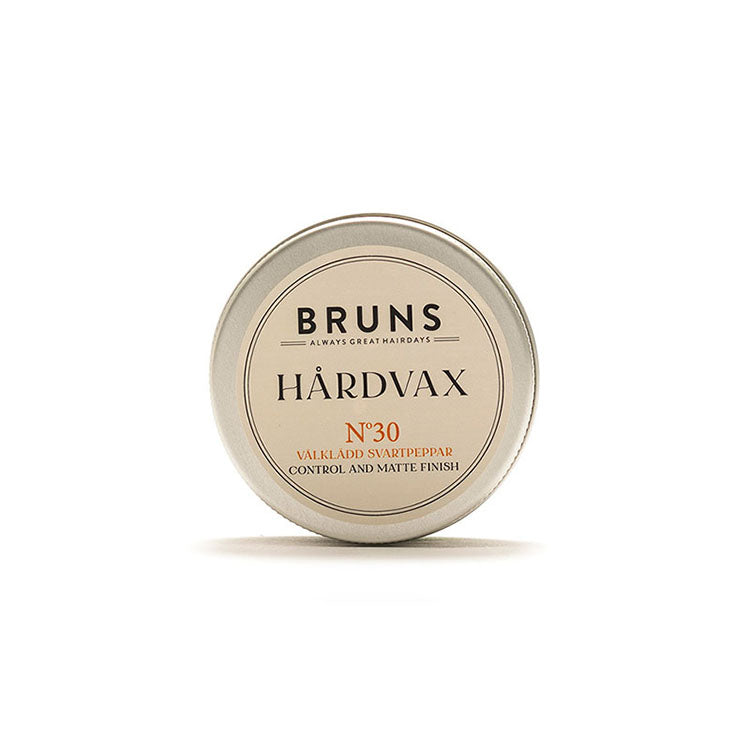 BRUNS Hårdvax nr 30 Välklädd svartpeppar
