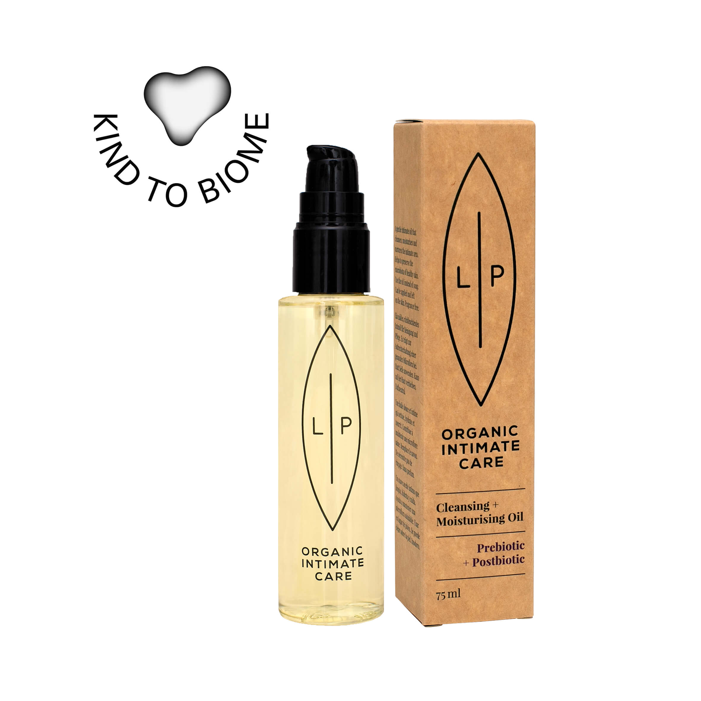 Lip Intimate Care Cleansing & Moisturising Prebiotic + Postbiotic
