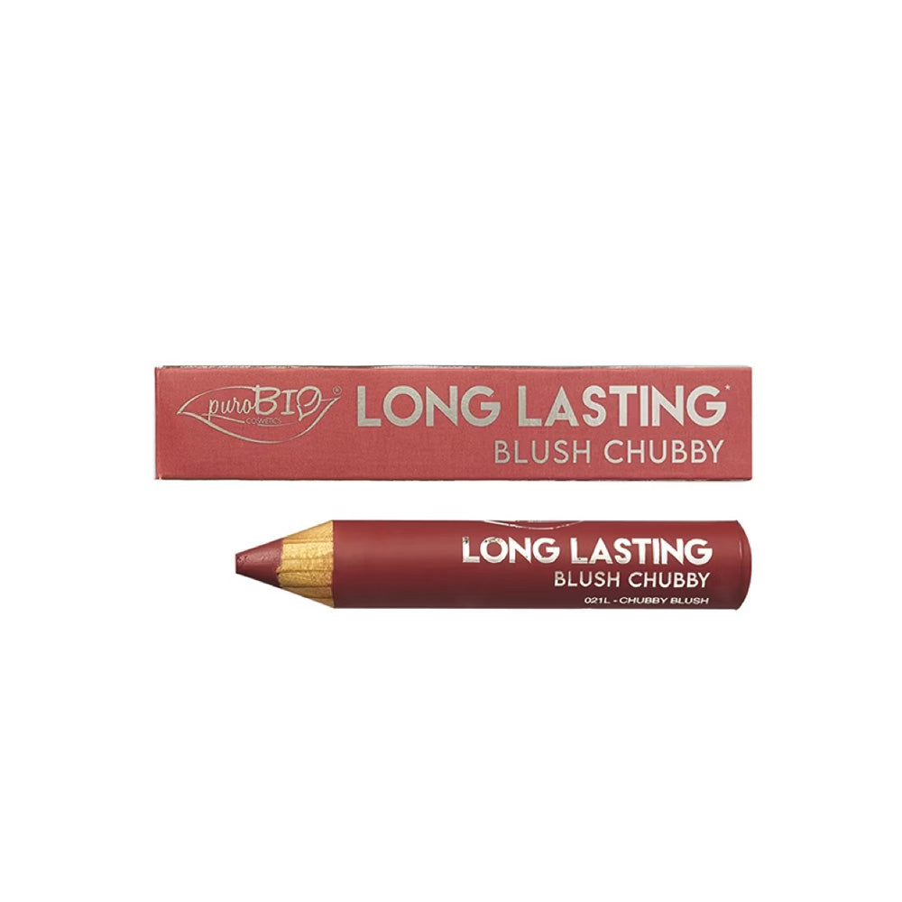 puroBio Cosmetics Long Lasting BLUSH CHUBBY Pencil, Warm Nude 021L