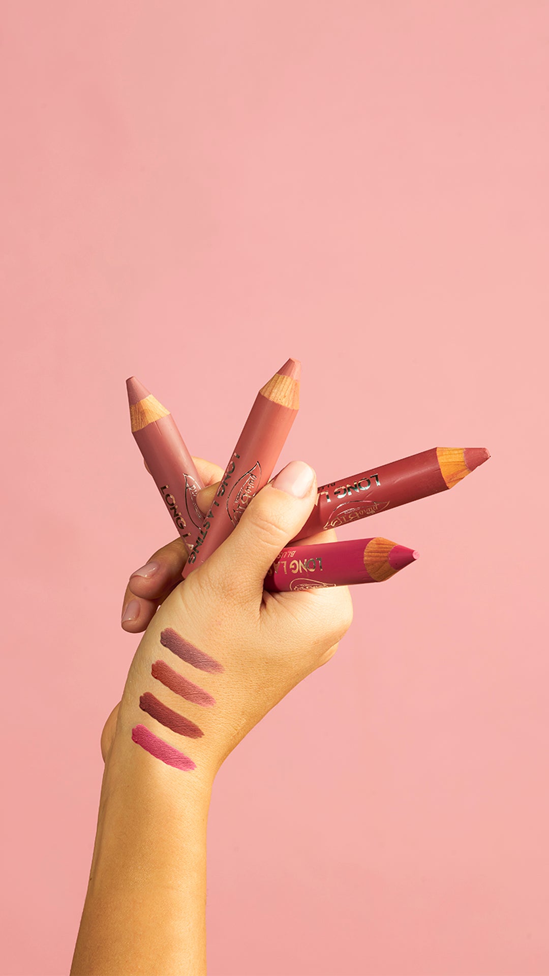 puroBio Cosmetics Long Lasting BLUSH CHUBBY Pencil Peach, 020L