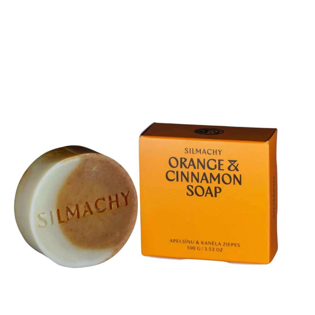 Silmachy Orange & Cinnamon Soap, 100 g