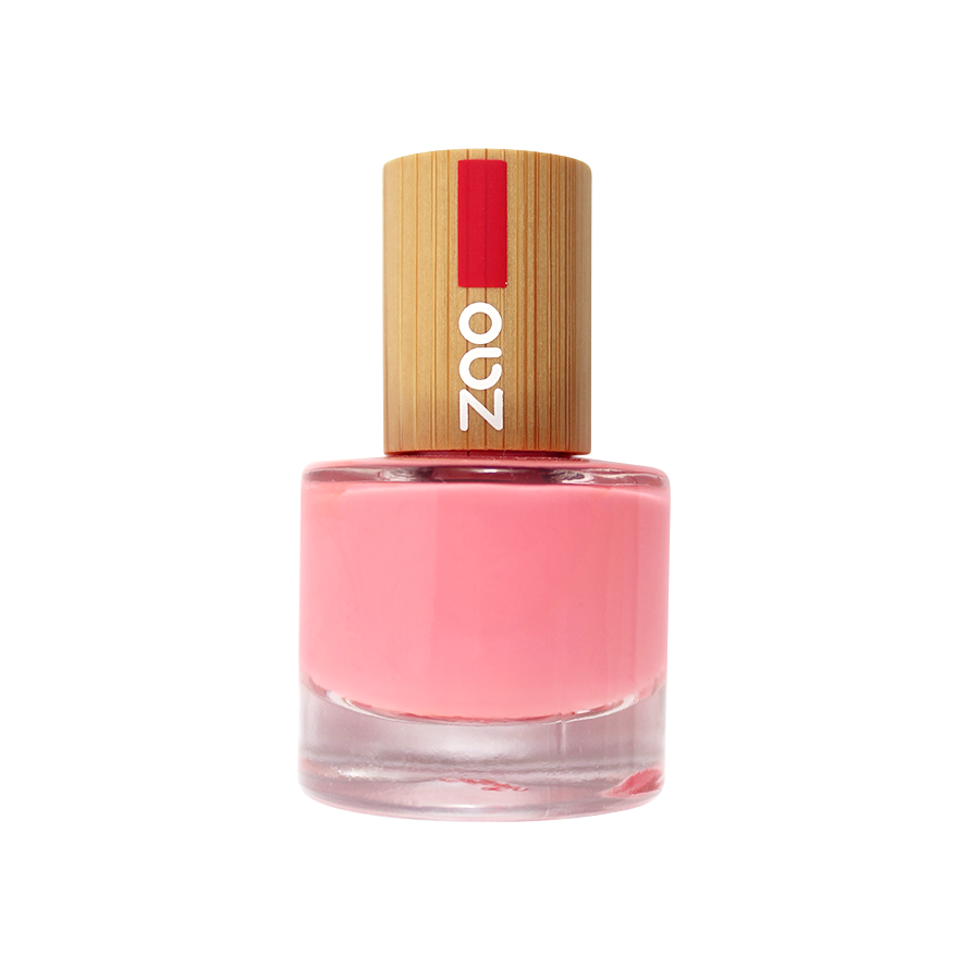 ZAO Nail polish Hot pink 654