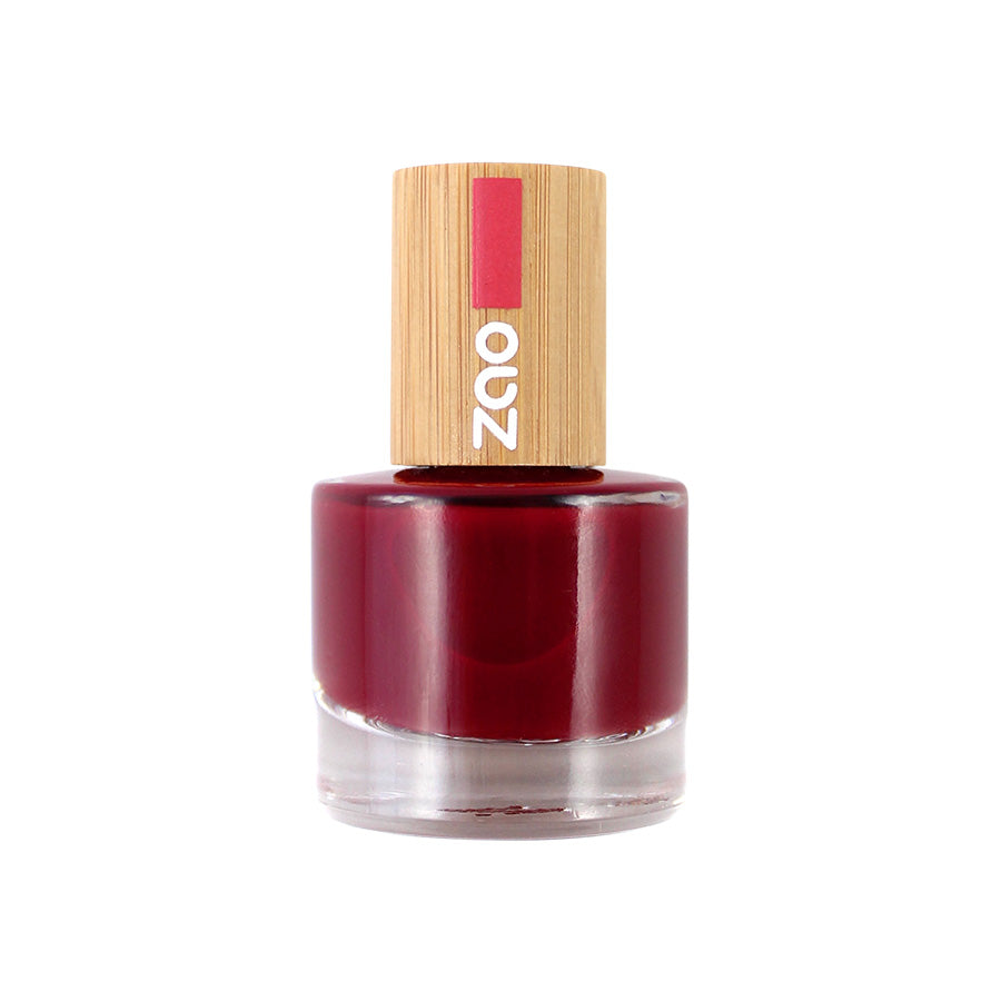 ZAO Nail polish Passion red 668