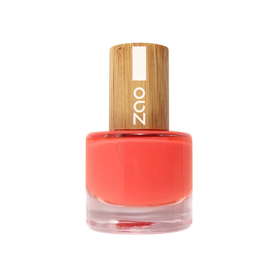 ZAO Nail polish Orange coral 683