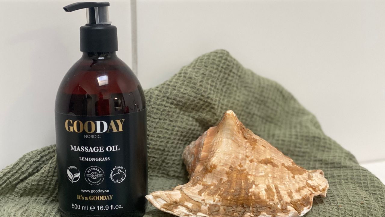 Recension: GOODAY Massage Oil Lemongrass