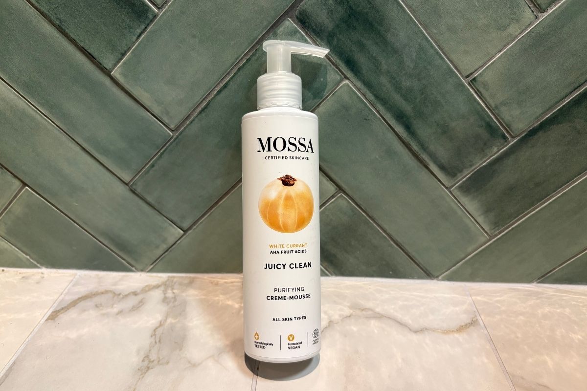 Recension: MOSSA Juicy Clean purifying cream mousse