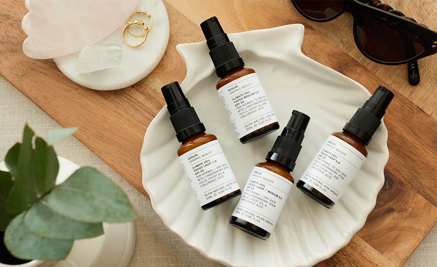 Nyheter från Evolve Organic Beauty