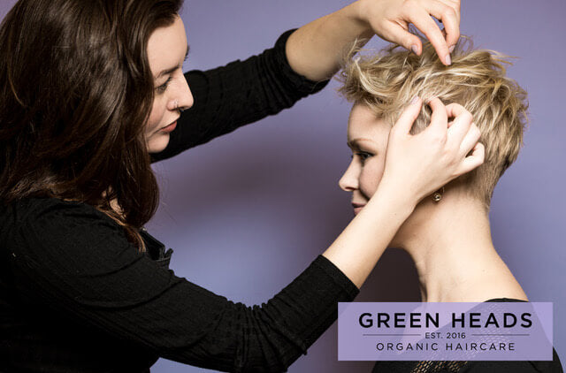 Green Heads visar hårstyling på Green Beauty Day!