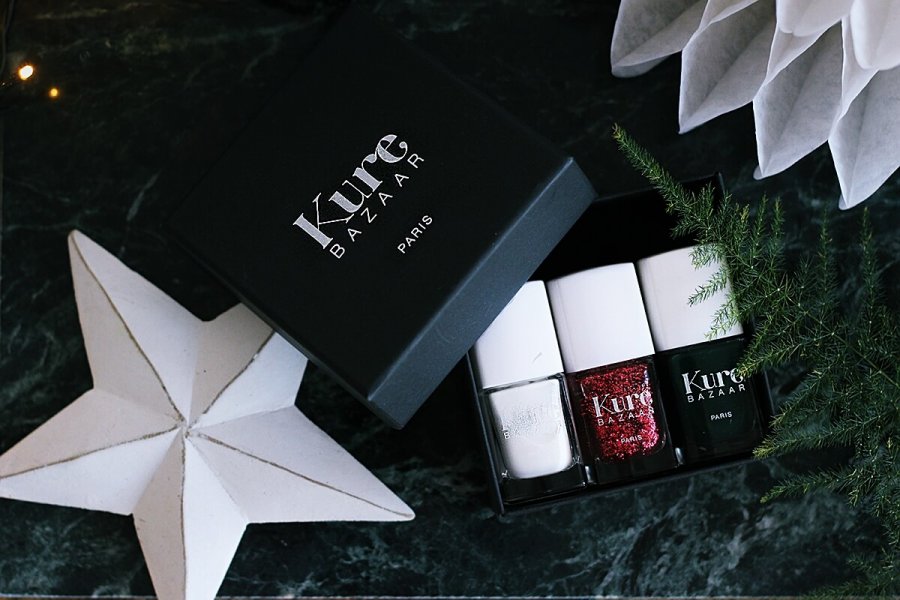 Köp 3 fina nagellack från Kure Bazaar - få giftbox på köpet