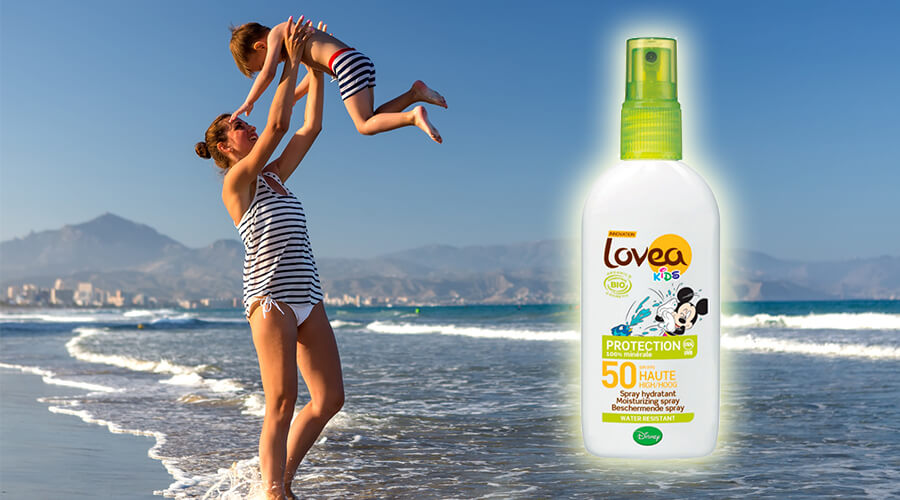 Månadens produkt: Lovea Sun Screen Spray Disney Kids SPF 50 BIO