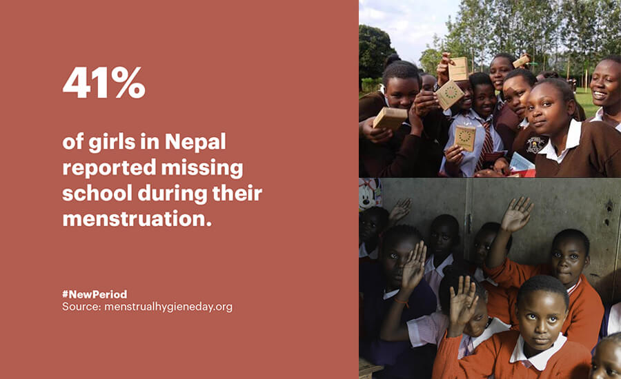 Stöd tjejer i utvecklingsländer: köp en menskopp & en doneras