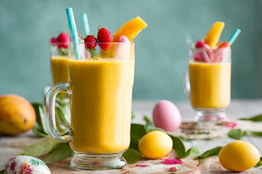 Energifylld Påsk - Mangosmoothie med Klorofyll