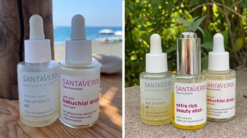 Recension: Santaverde Age Protect Oil och Bakuchiol Drop