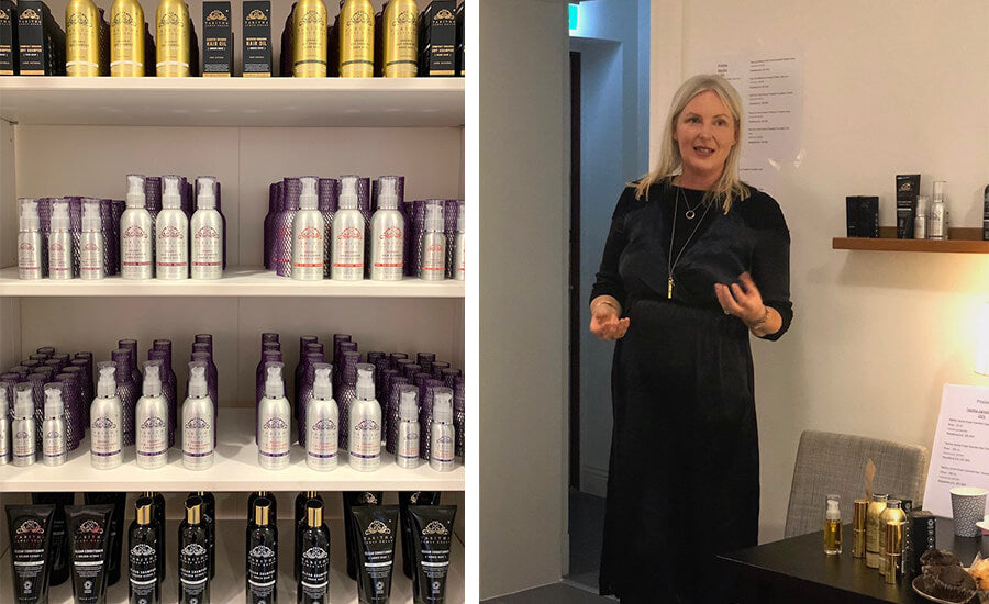 Så var kundkvällen med Tabitha James Kraan hos Naturligt Snygg!