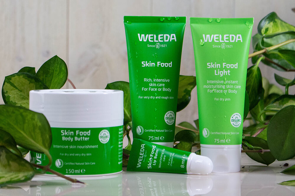 Weleda lanserar ny serie med populära Skin Food-produkter