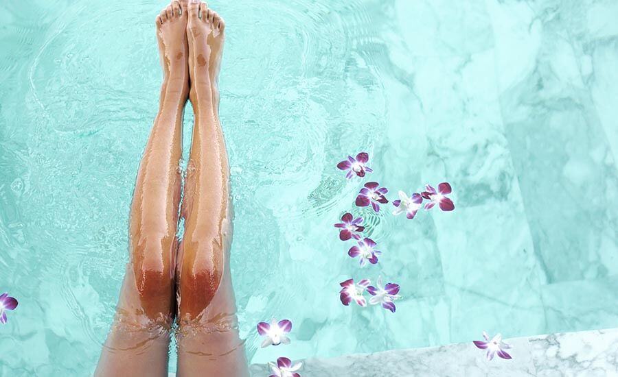 Härlig sommarhud steg för steg