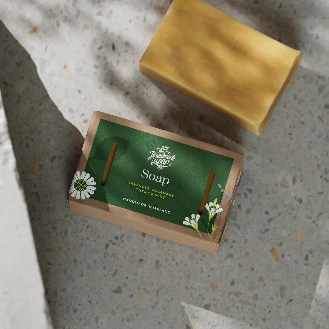 The Handmade Soap Co Soap Bar Lavender, Rosemary, Thyme &amp; Mint, 100 g