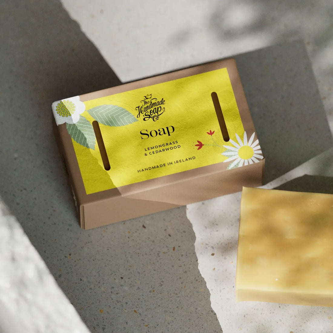 The Handmade Soap Co Soap Bar Lemongrass &amp; Cedarwood, 100 g