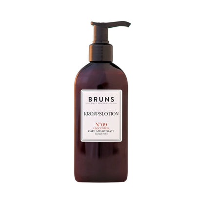 BRUNS KROPPSLOTION N°09 Unscented, 200 ml