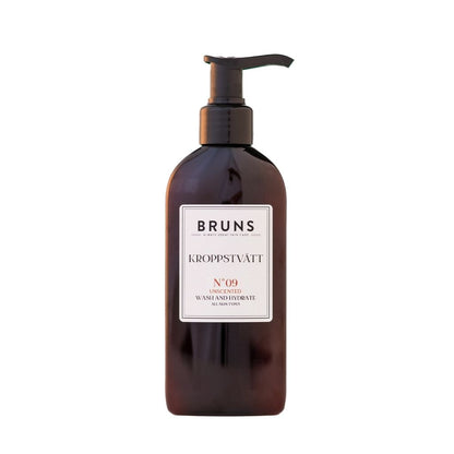BRUNS KROPPSTVÄTT N°09 Unscented, 200 ml