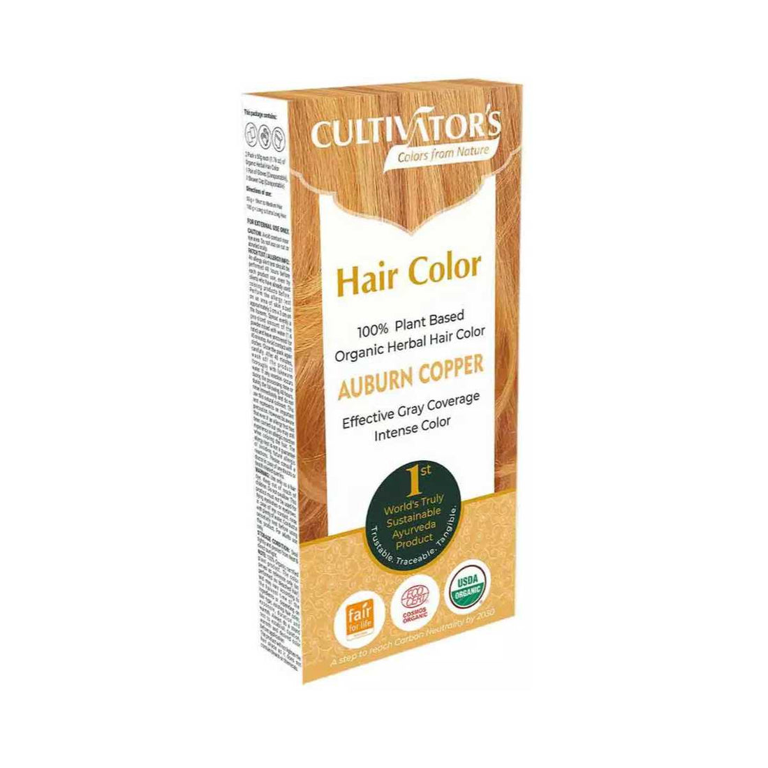 Cultivator´s Organic Hair Color - Auburn Copper