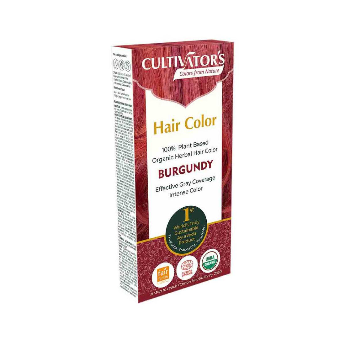 Cultivator´s Organic Hair Color - Burgundy