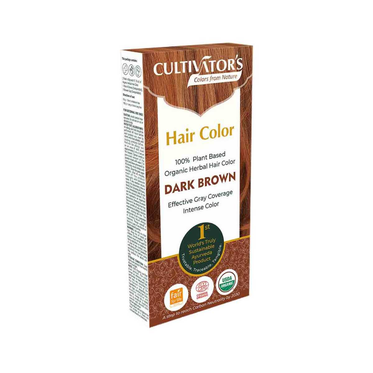 Cultivator´s Organic Hair Color - Dark Brown